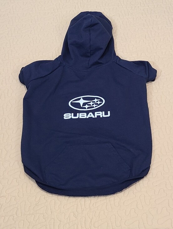 Dog & Company Other - Dog & Company Subaru Motors logo doggie hoodie size XL
